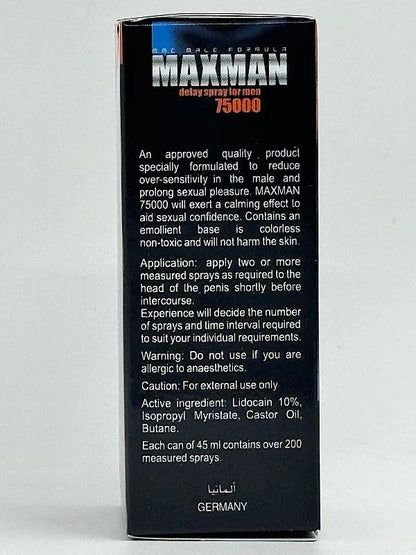 Maxman Delay Spray 75000 For Men 45 ML